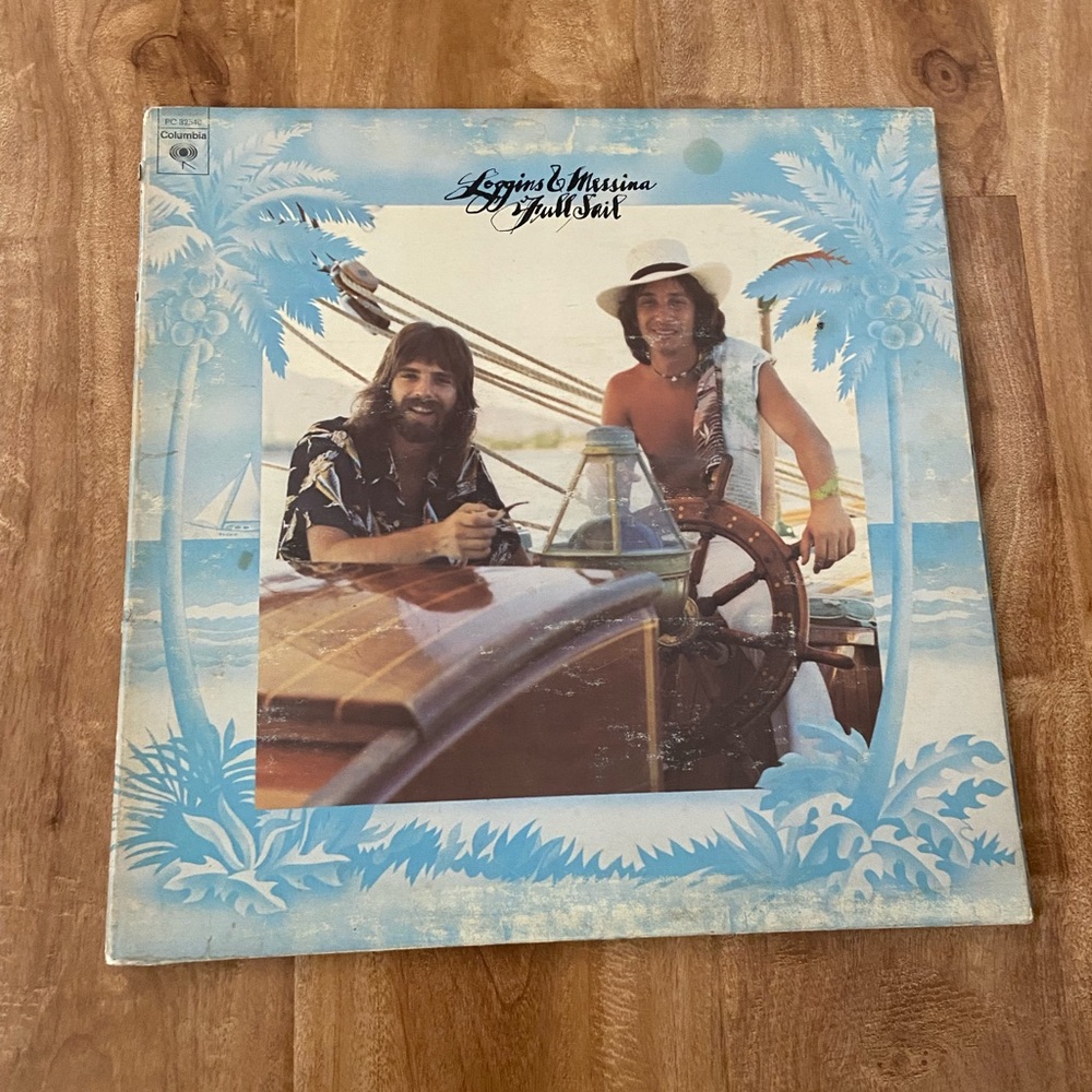 Loggins & Messina Full Sail Vinyl Record Vintage Folk Country Music Columbia